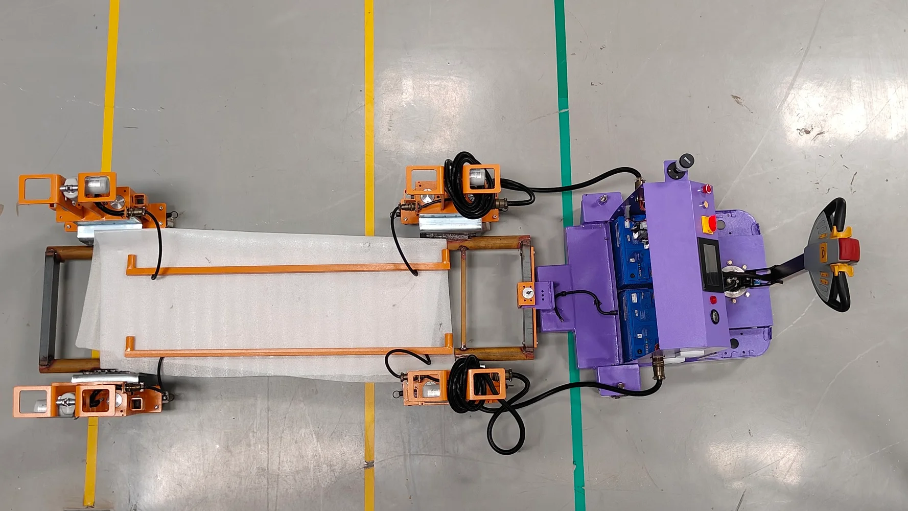 An Image of PCTT (PET-CT Table Transfer Trolley)